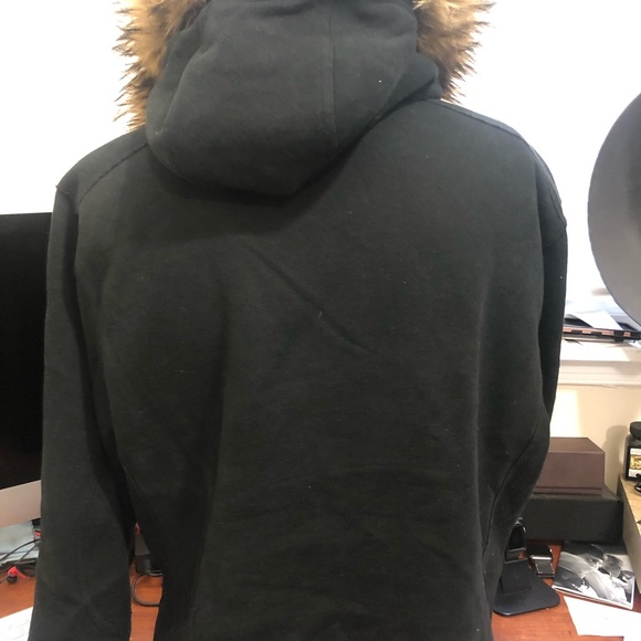 Ralph Lauren Polo Fur jacket with patches RARE - Picture 4 of 6